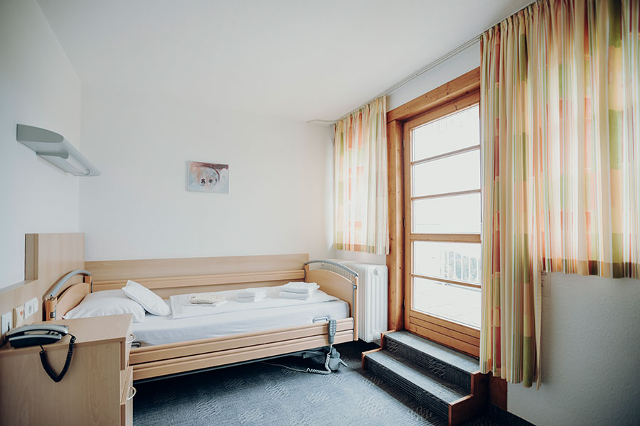 Blick in ein Patientenzimmer Blick in ein Patientenzimmer