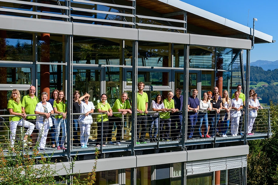 Das Team der Klinik Lindenberg-Ried Das Team der Klinik Lindenberg-Ried